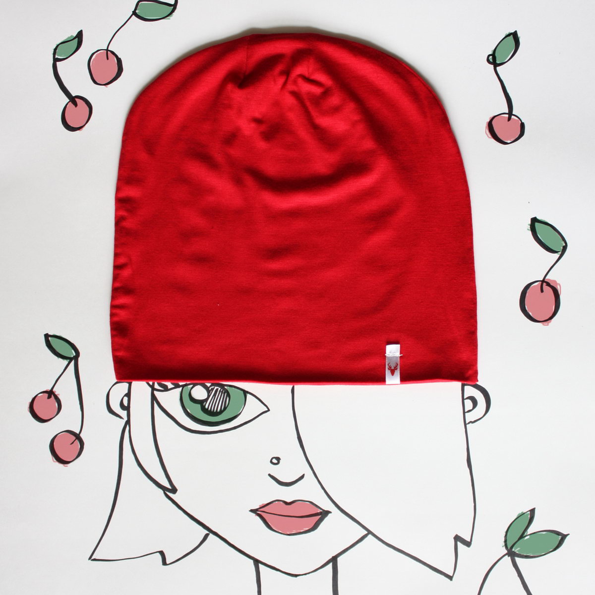 Иллюстрации для Инстаграмм. Трикотажные шапки KnotsnDots 